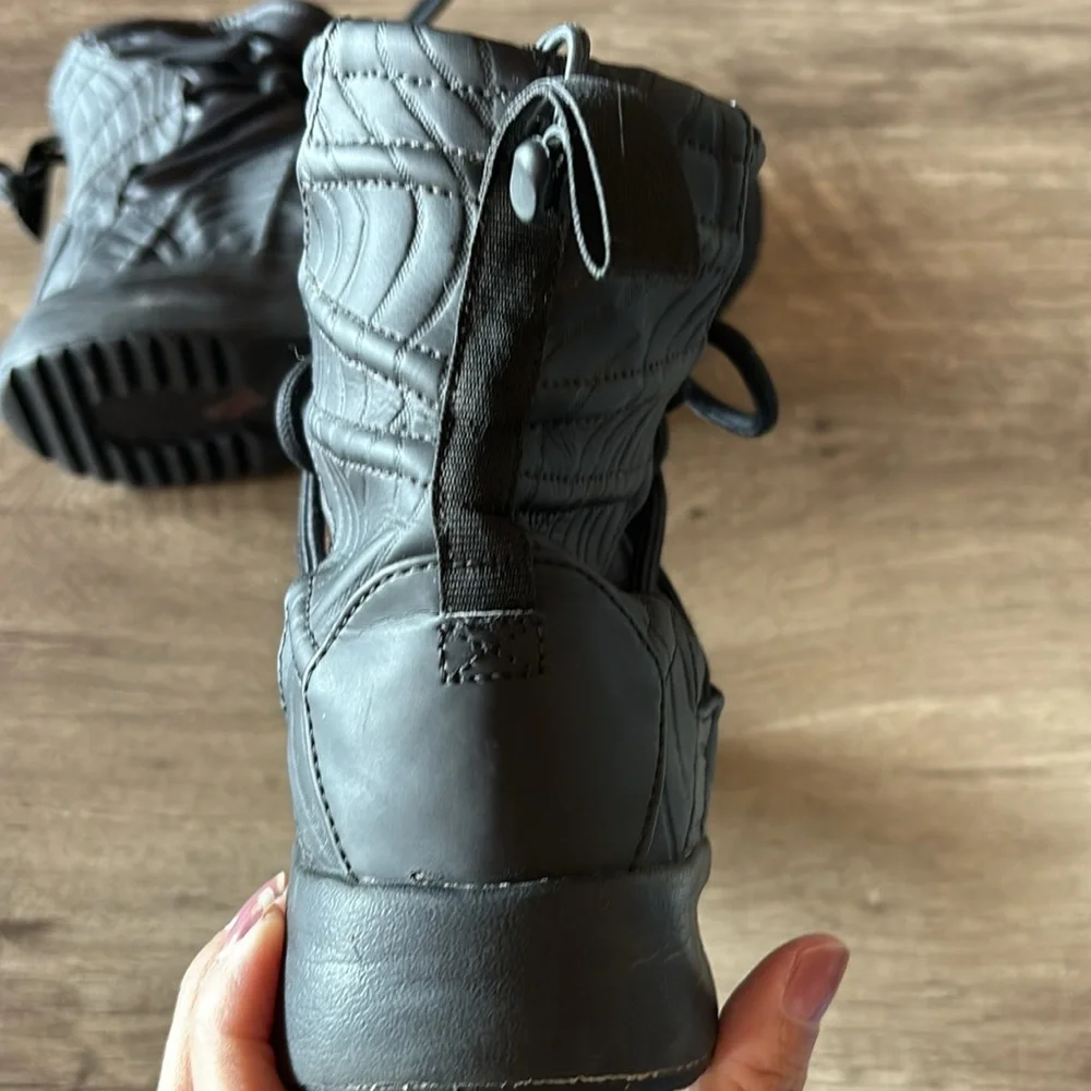 Nike Black Women's Insulated Ankle Rain Boots